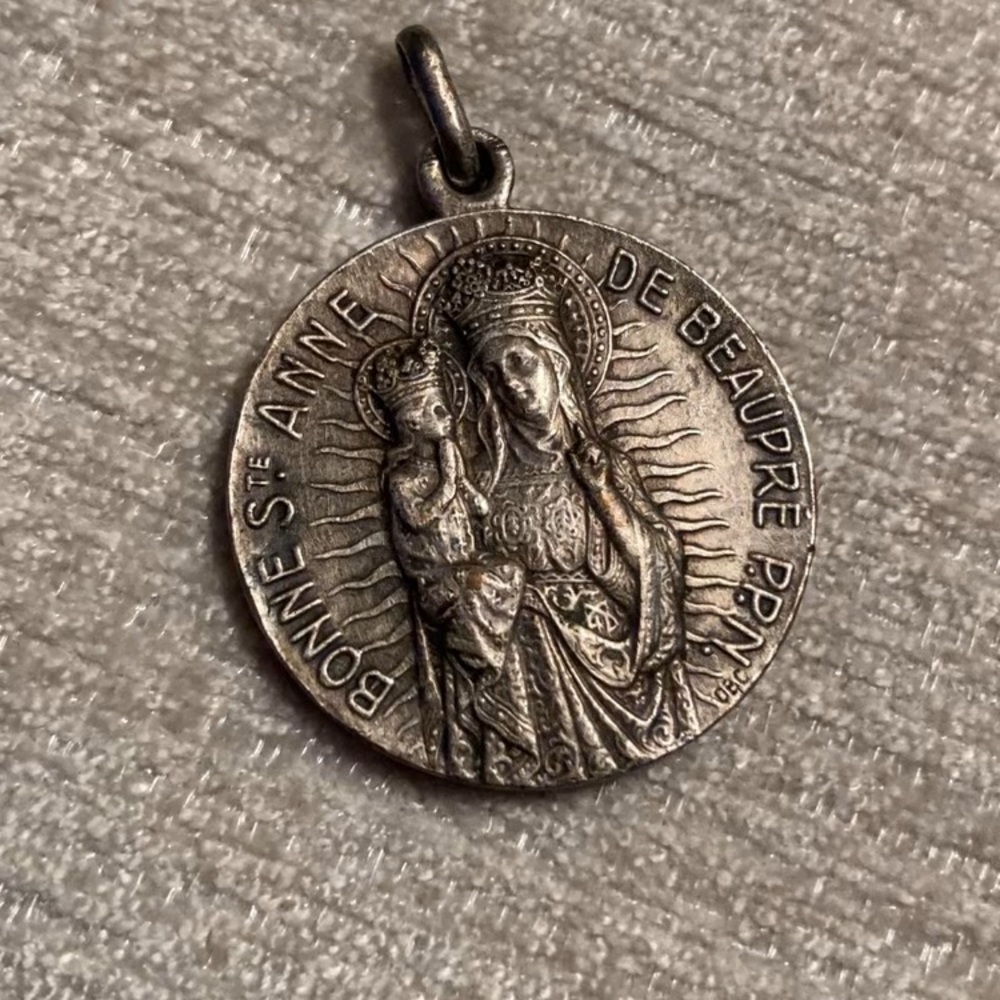 Saint Anne’s Basilica France Religious Pendant Basilique de Ste Anne of Beaupre